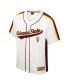 Men's Cream Arizona State Sun Devils Ruth Button-Up Baseball Jersey