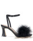 Women's Relby Feathered High-Heel Two-Piece Dress Sandals