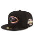 Men's Black Arizona Diamondbacks 2001 World Series Wool 59FIFTY Fitted Hat