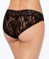 Hanky Panky 265217 Women's Vikini Panty Underwear Black Size Large