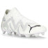 Puma Future Ultimate Brilliance Firm GroundAg Soccer Cleats Mens White Sneakers