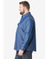 Big & Tall by KingSize Long Sleeve Denim And Twill Shirt