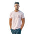 HAPPY BAY Walking on pink clouds short sleeve T-shirt