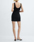 Women's Short Low-Neck Dress