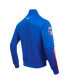 Men's Royal Chicago Cubs Fast Lane Full-Zip Track Jacket