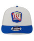 Men's Stone, Royal New York Giants 2023 Salute To Service Low Profile 9FIFTY Snapback Hat