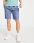 American Stitch – Cord-Shorts in Hellblau, Kombiteil