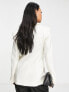 & Other Stories fitted co-ord blazer in white