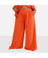 Women's Plus Size Nayeli Linen Wide Leg Pants W. Pockets