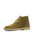 Clarks Desert Boot 26174056 Mens Green Suede Lace Up Ankle Boots