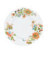 Floral Zoe 16 Piece Round Porcelain Dinnerware Set, Service for 4