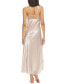 Stella Satin Venise Trim Lingerie Nightgown