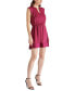 Women's Verona Pleated-Trim Mini Dress