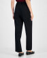 Petite Pull-On Straight-Leg Pants