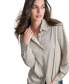 Women's Collared Long-Sleeve Blouse