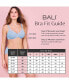 Женский бюстгальтер Bali Double Support Cotton Wireless Bra with Cool Comfort 3036